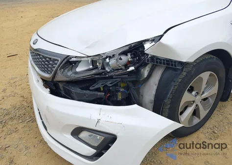 2015 Kia Optima Hybrid из США, поврежденный, VIN KNAGM4AD4F5085283